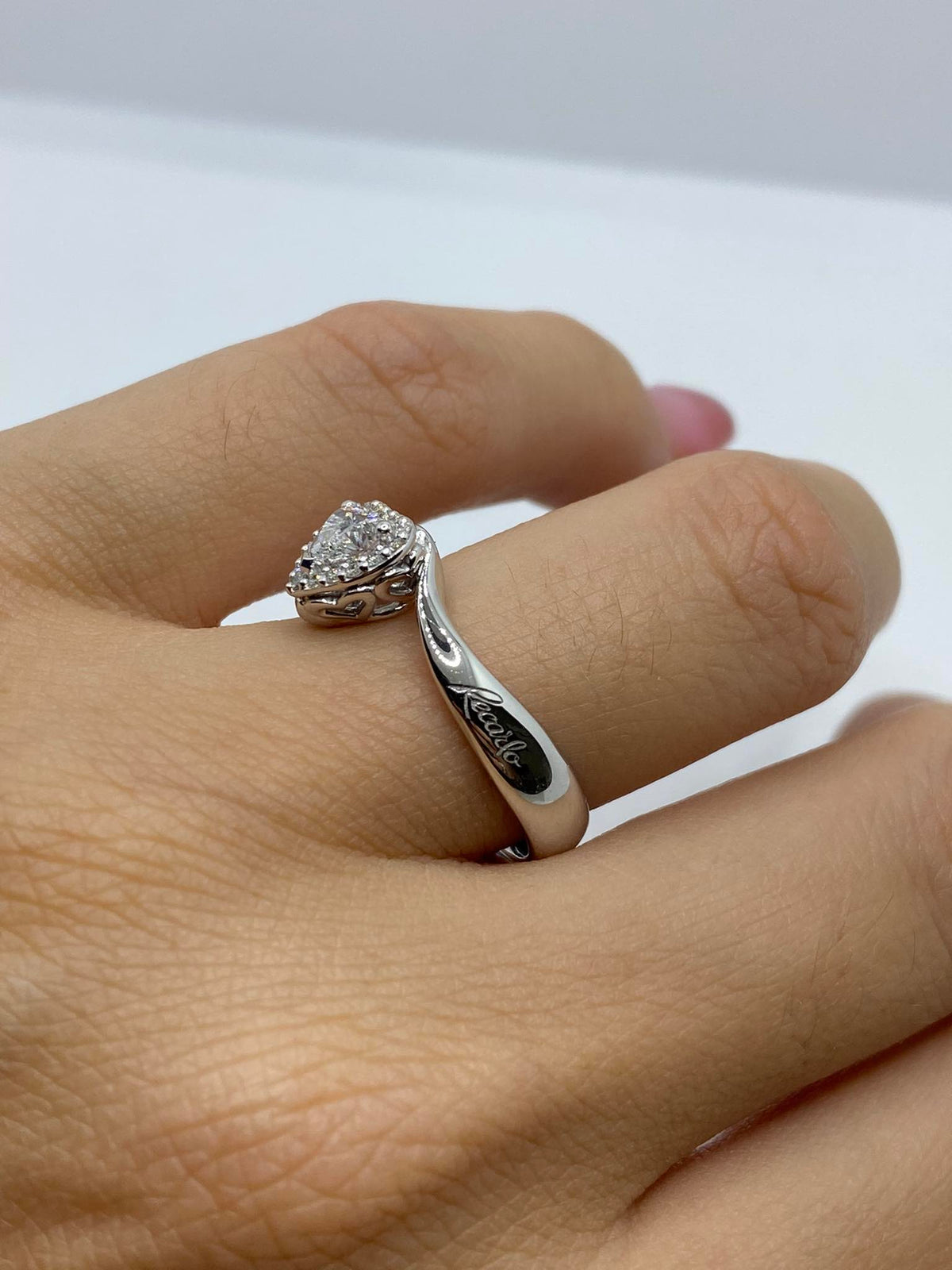 Anello Recarlo Anniversary Love in Oro 18KT 18KT e Diamanti