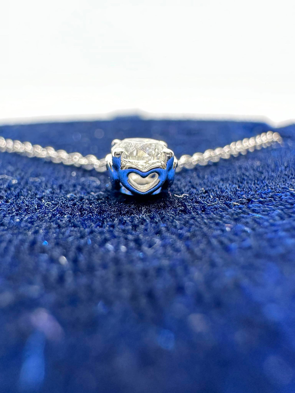 Collana Donna Punto Luce Anniversary in Oro 18KT e Diamante ct. 0,21