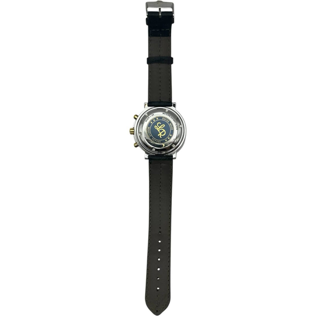 Orologio Uomo Lucien Rochat in Acciaio e Oro 18KT con Fasi Lunari