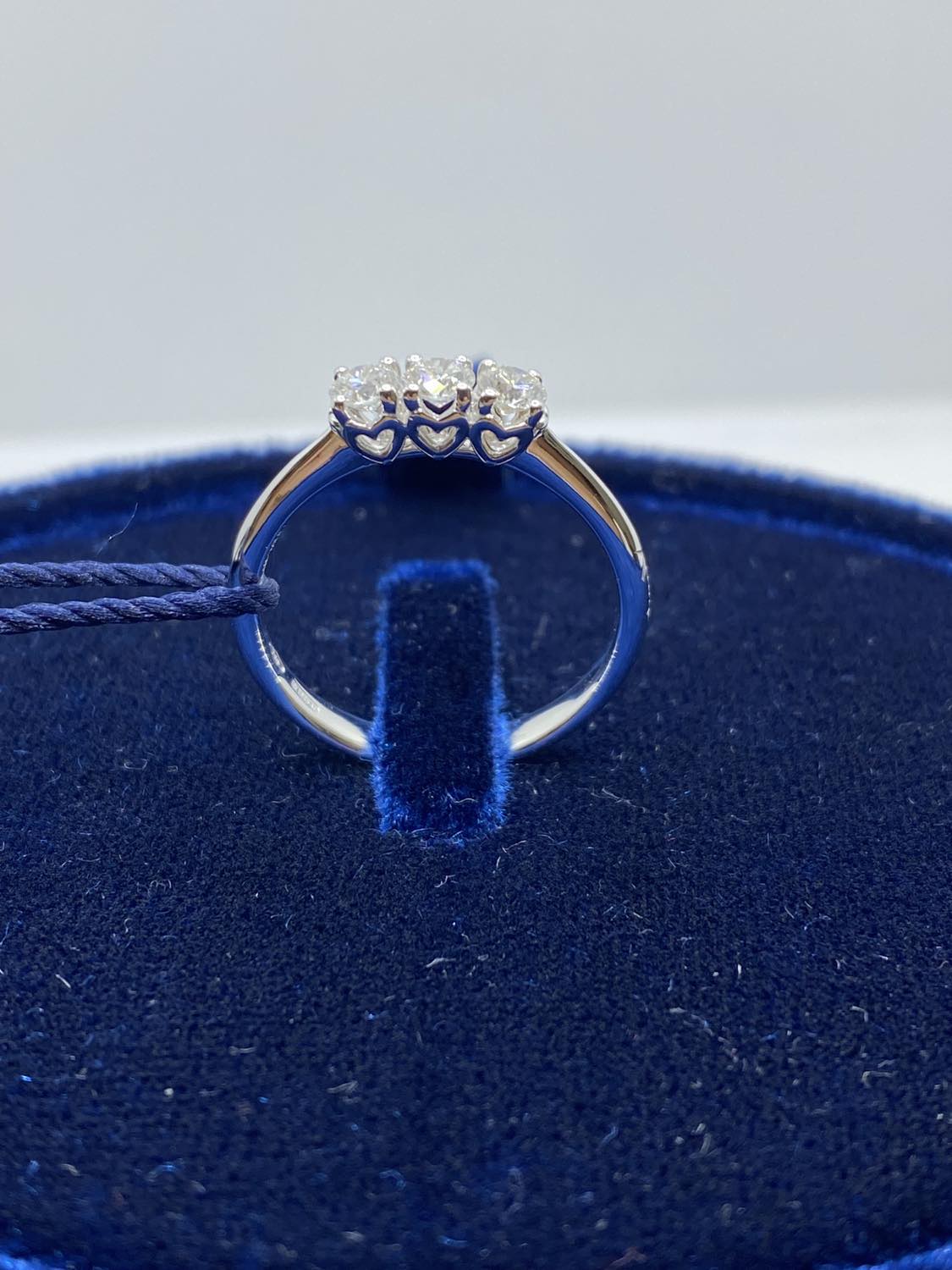 Anello Donna Trilogy Recarlo Anniversary con Diamanti Ct. 0.37