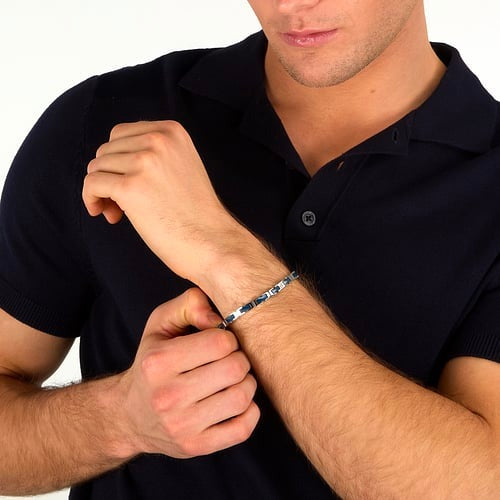 Bracciale Uomo Maserati Ceramic Blu
