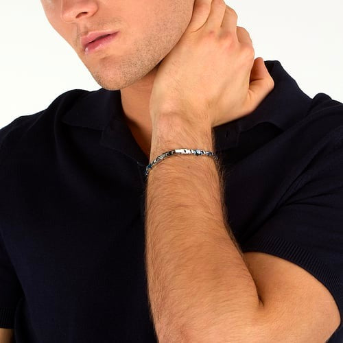 Bracciale Uomo Maserati Ceramic Blu