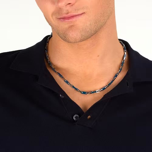 Collana Uomo Maserati Ceramic Blu