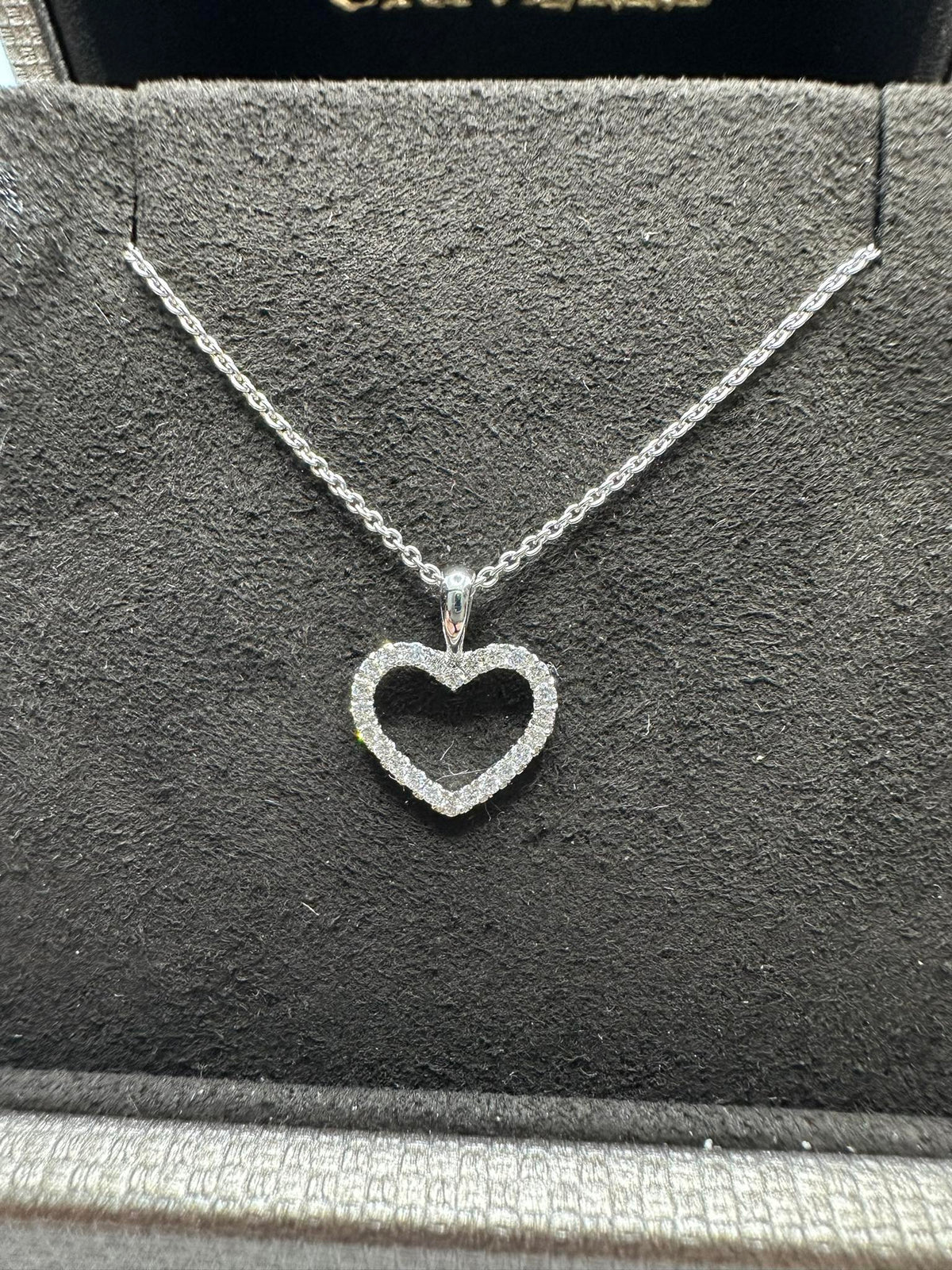 Collana donna Crivelli con Cuore con Diamanti