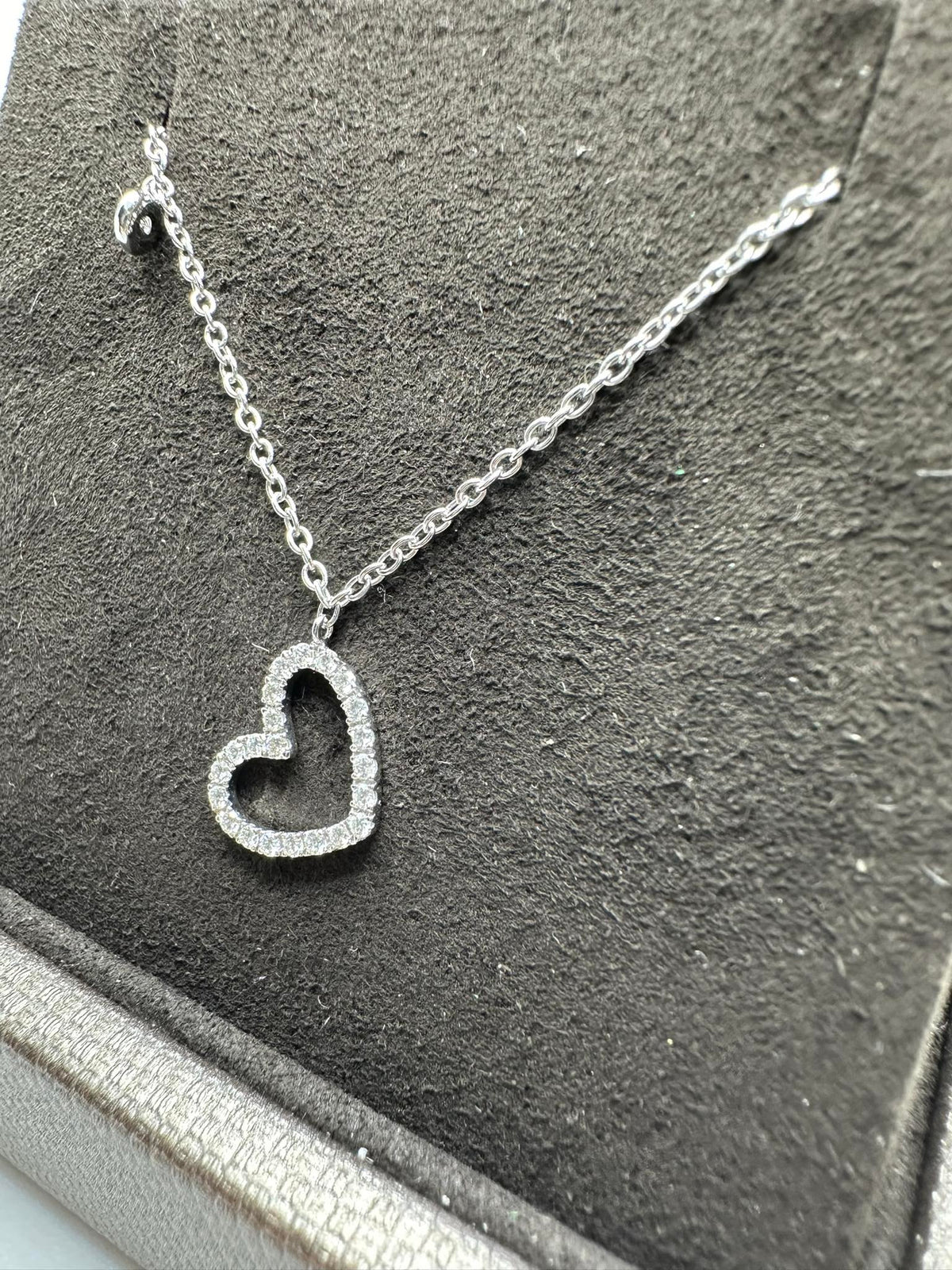 Collana donna Crivelli con Cuore con Diamanti