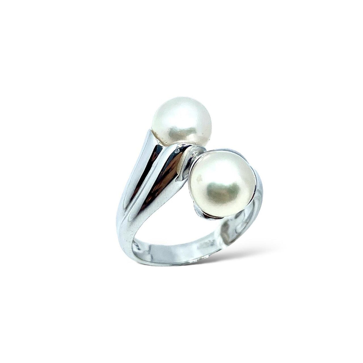 Anello Raima in Oro 18KT 18KT 750% con Perla di Acqua Salata