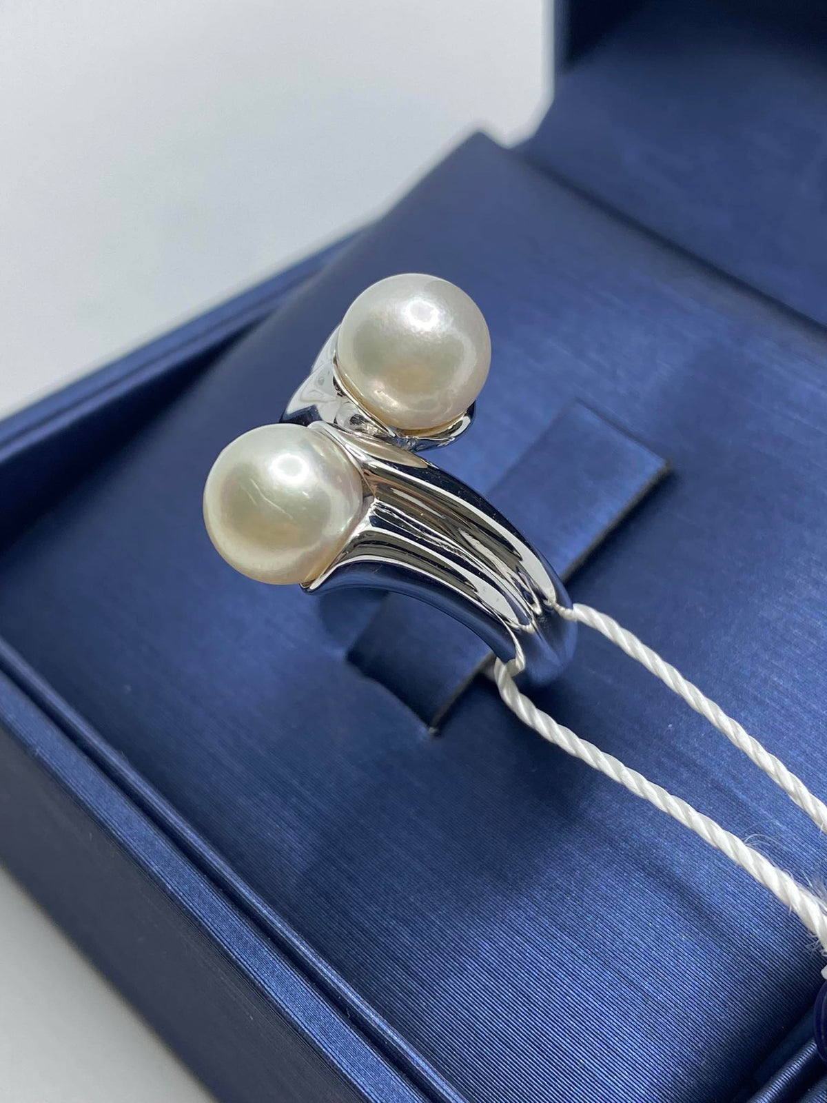 Anello Raima in Oro 18KT 18KT 750% con Perla di Acqua Salata