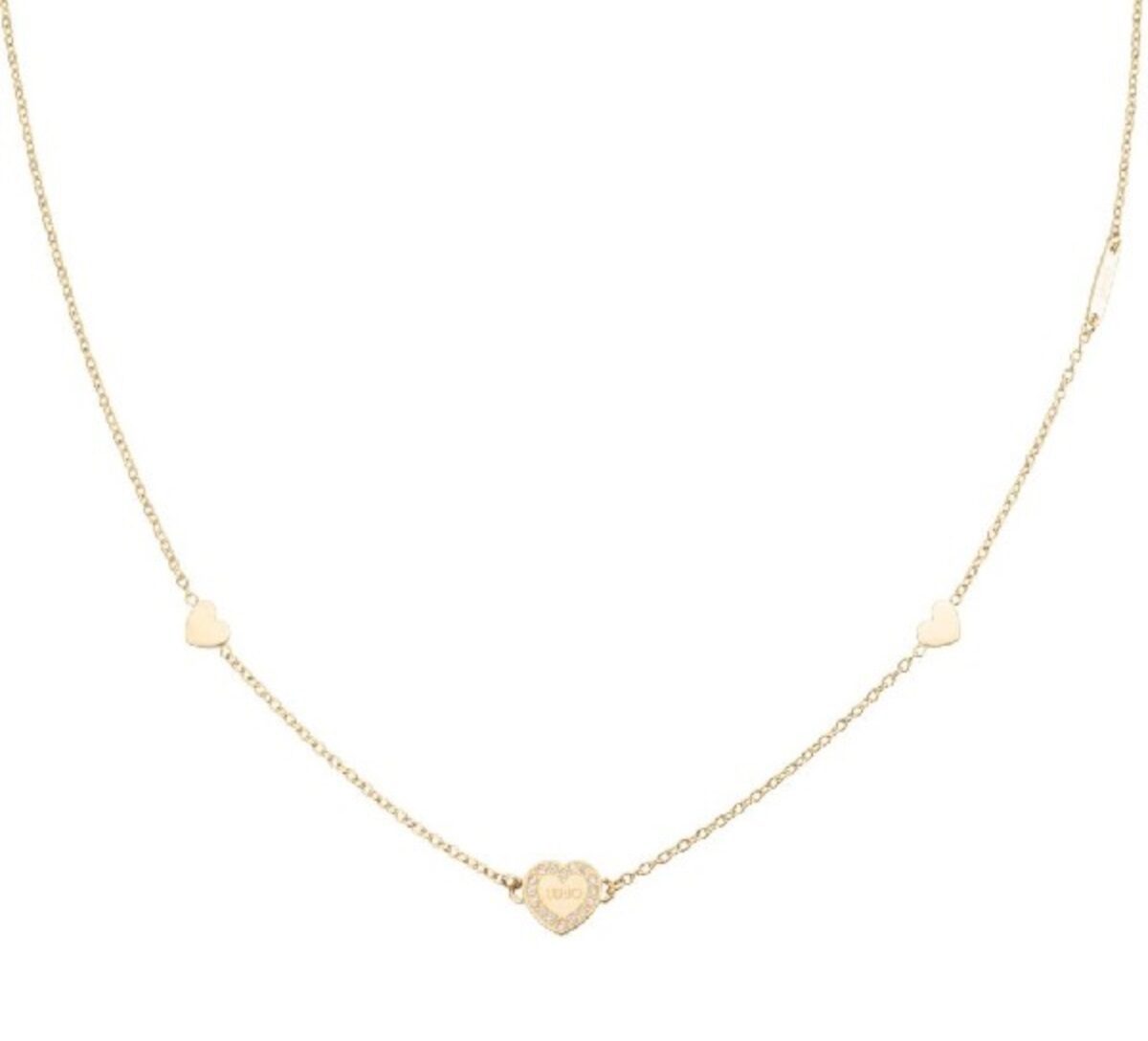 Collana Donna Liu-Jo in Acciaio Dorato Essential