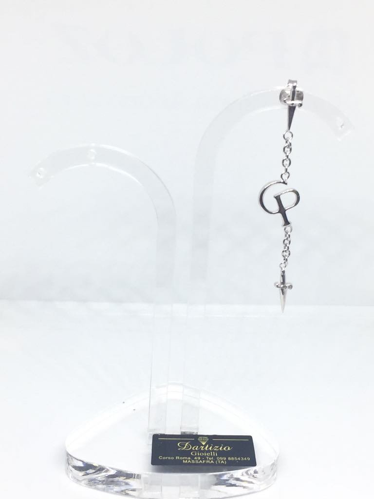 Mono orecchino donna Cesare Paciotti argento