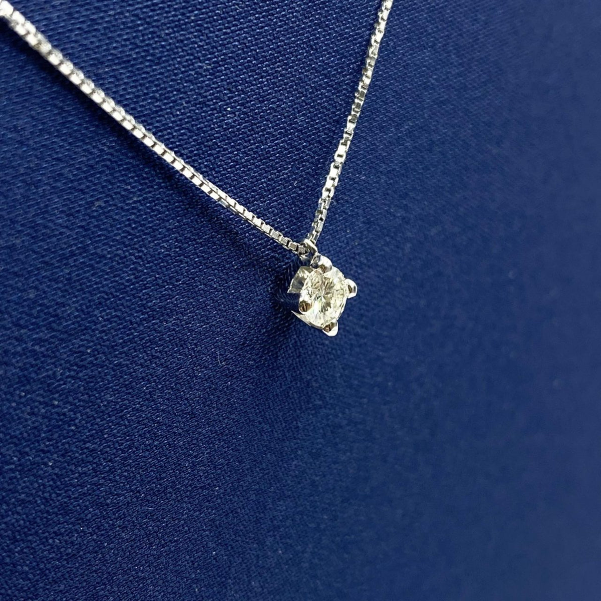 Collana Recarlo Punto Luce Maria Teresa con Diamante Ct 0.35