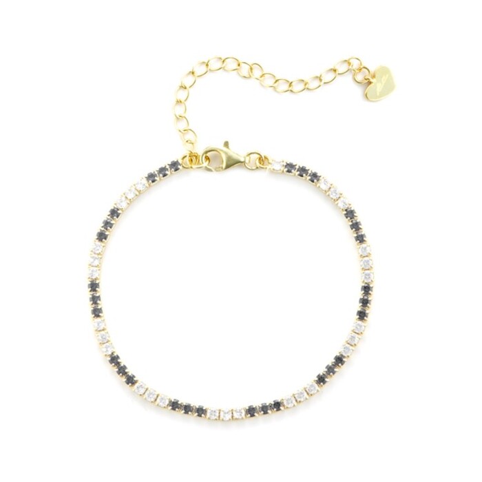 Bracciale Tennis Donna Cesare Paciotti 4US in Argento Dorato