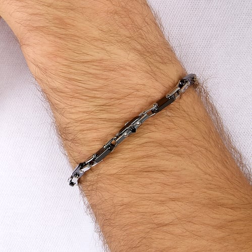 Bracciale Uomo Maserati Ceramic Nero
