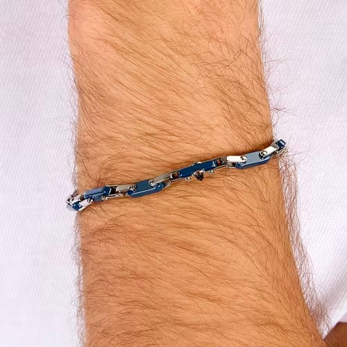 Bracciale Uomo Maserati Ceramic Blu