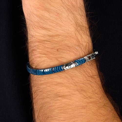 Bracciale Uomo Maserati Ceramic Blu