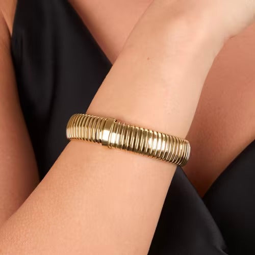 Bracciale Donna Morellato Onda in Acciaio Dorato