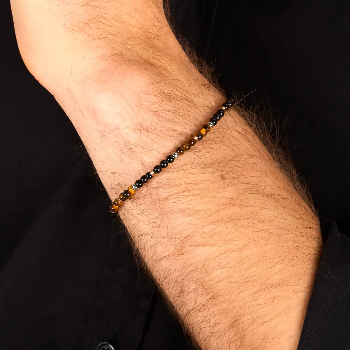 Bracciale Uomo Morellato Terra in Acciaio e Onice