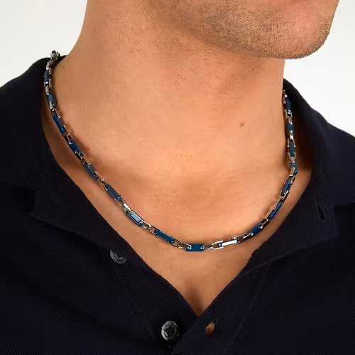 Collana Uomo Maserati Ceramic Blu