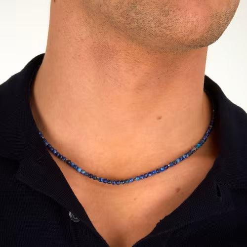 Collana Uomo Morellato Terra in Acciaio e Lapislazzuli