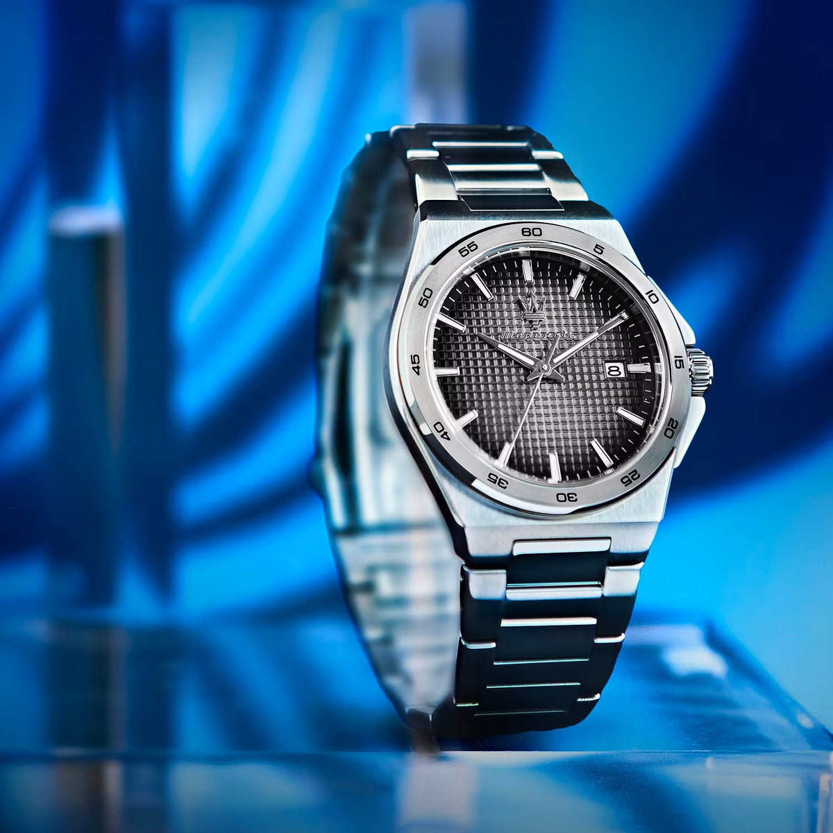 Orologio Uomo Maserati in Acciaio al Quarzo Velocità Slim