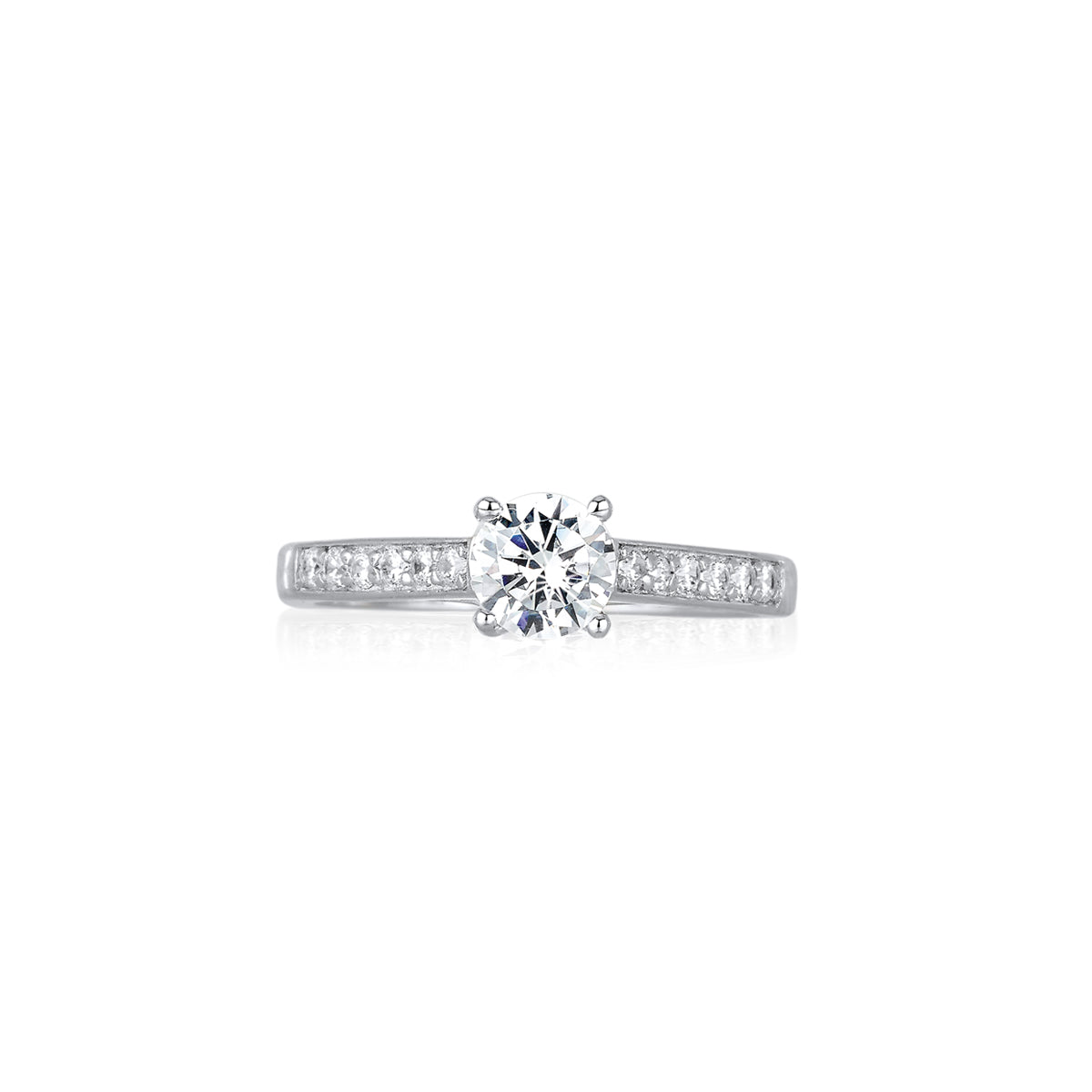Anello Donna Solitario Mabina in Argento e Zirconi 523017
