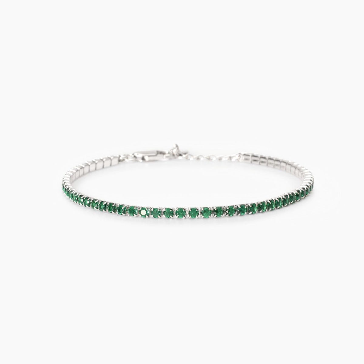 Bracciale Tennis Mabina Uomo in Argento