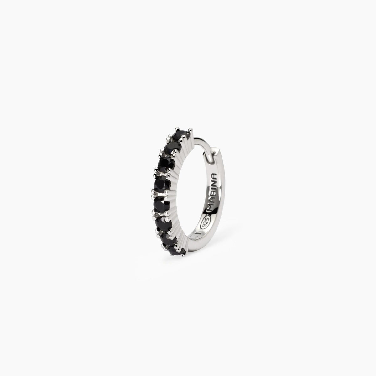 Mono Orecchino a Cerchio Uomo Mabina in Argento