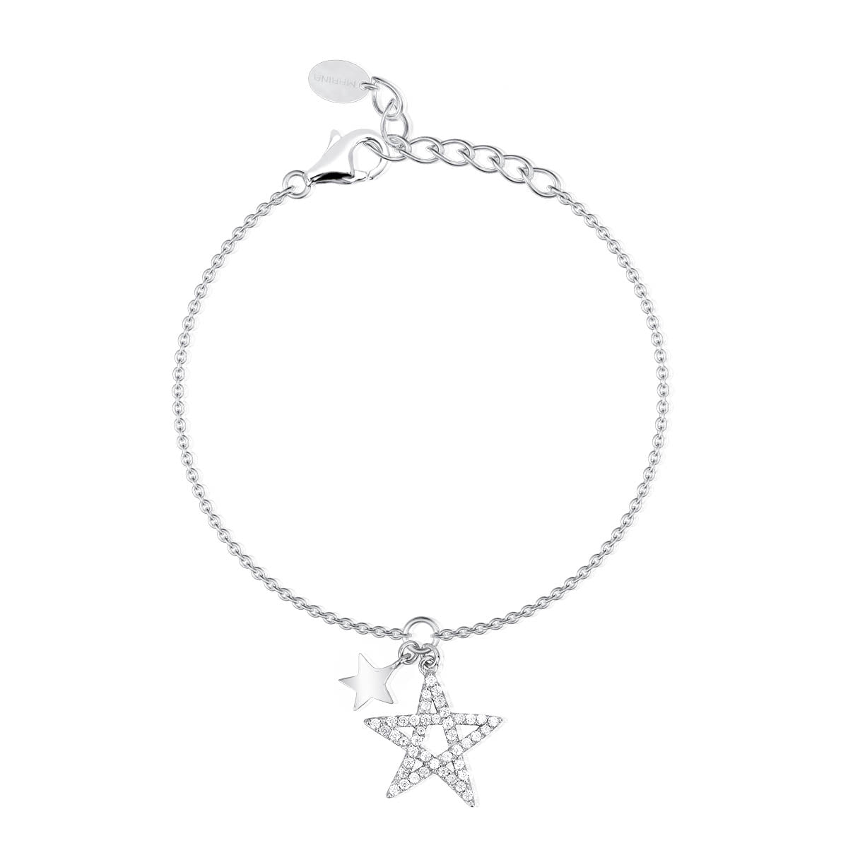 Bracciale in Argento 925/°°° e Zirconi