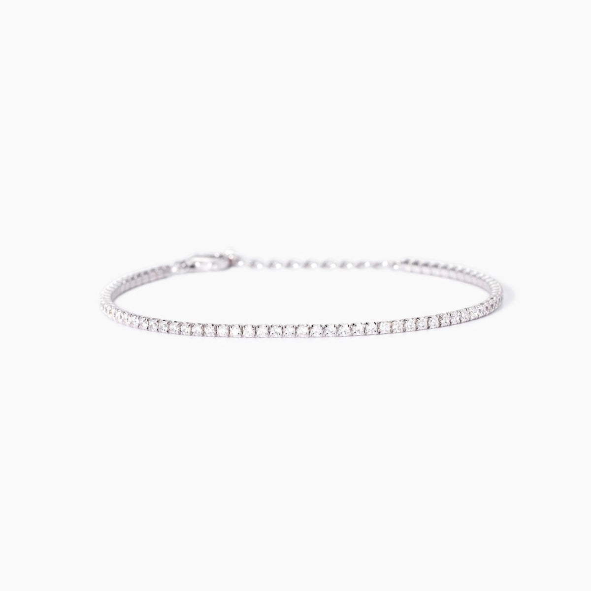 Bracciale Tennis Donna Mabina in Argento e Zirconi