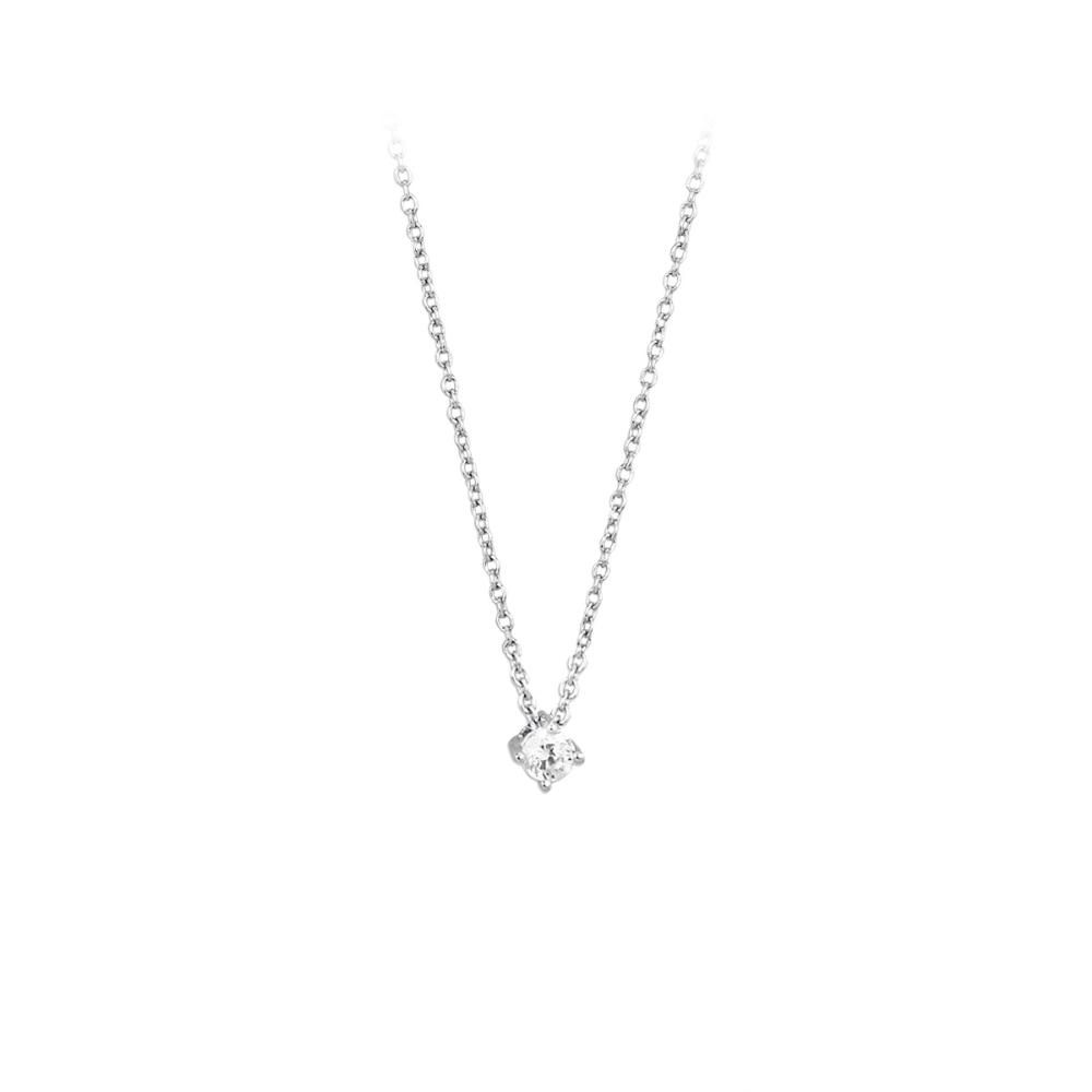 Collana Punto Luce Mabina Donna in Argento e Zirconi – 553011