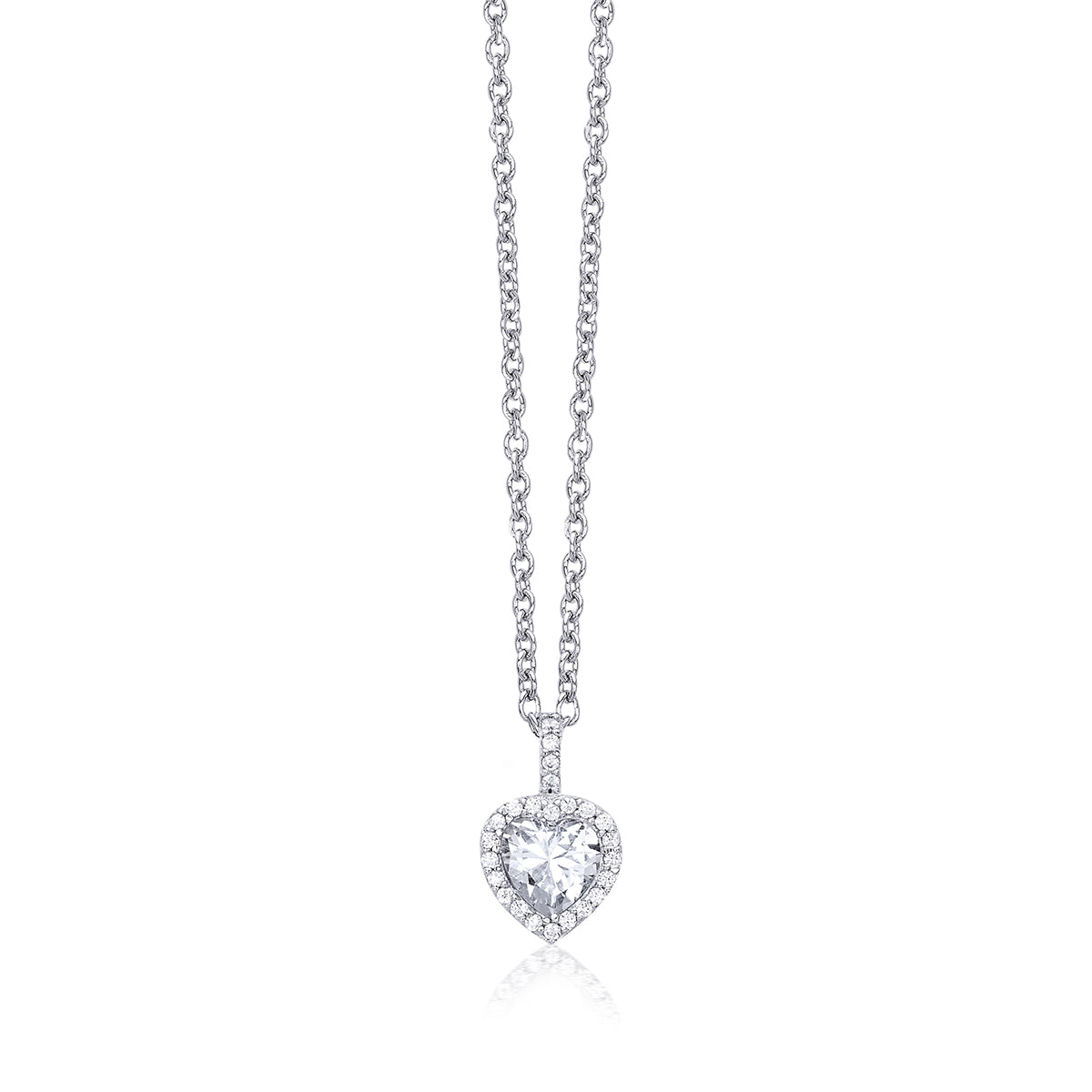 Collana Donna Mabina in Argento e Zirconi