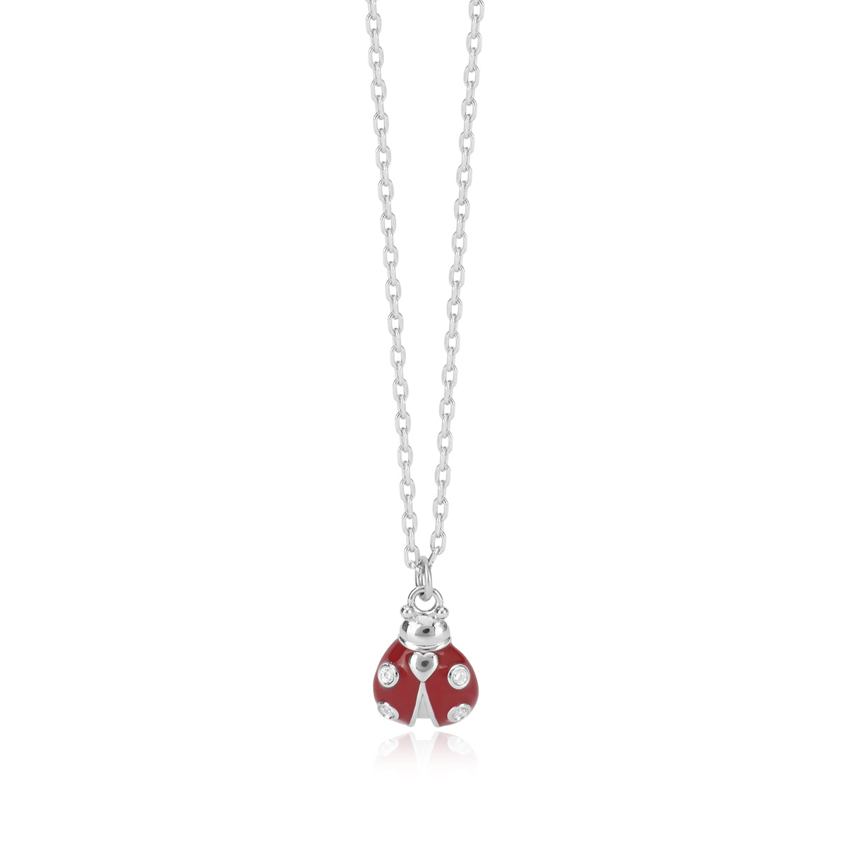 Collana Bambina Argento Mabina Coccinella 553391