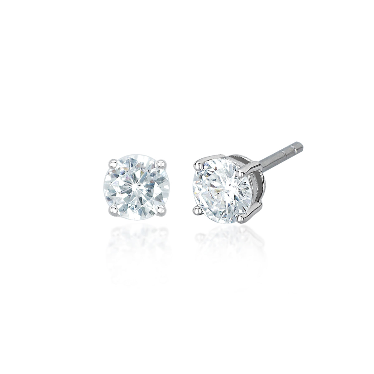 Orecchini in Argento 925/°°° e Zirconi