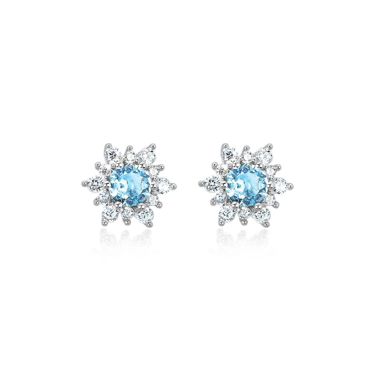 Orecchini donna Mabina in Argento, Zirconi