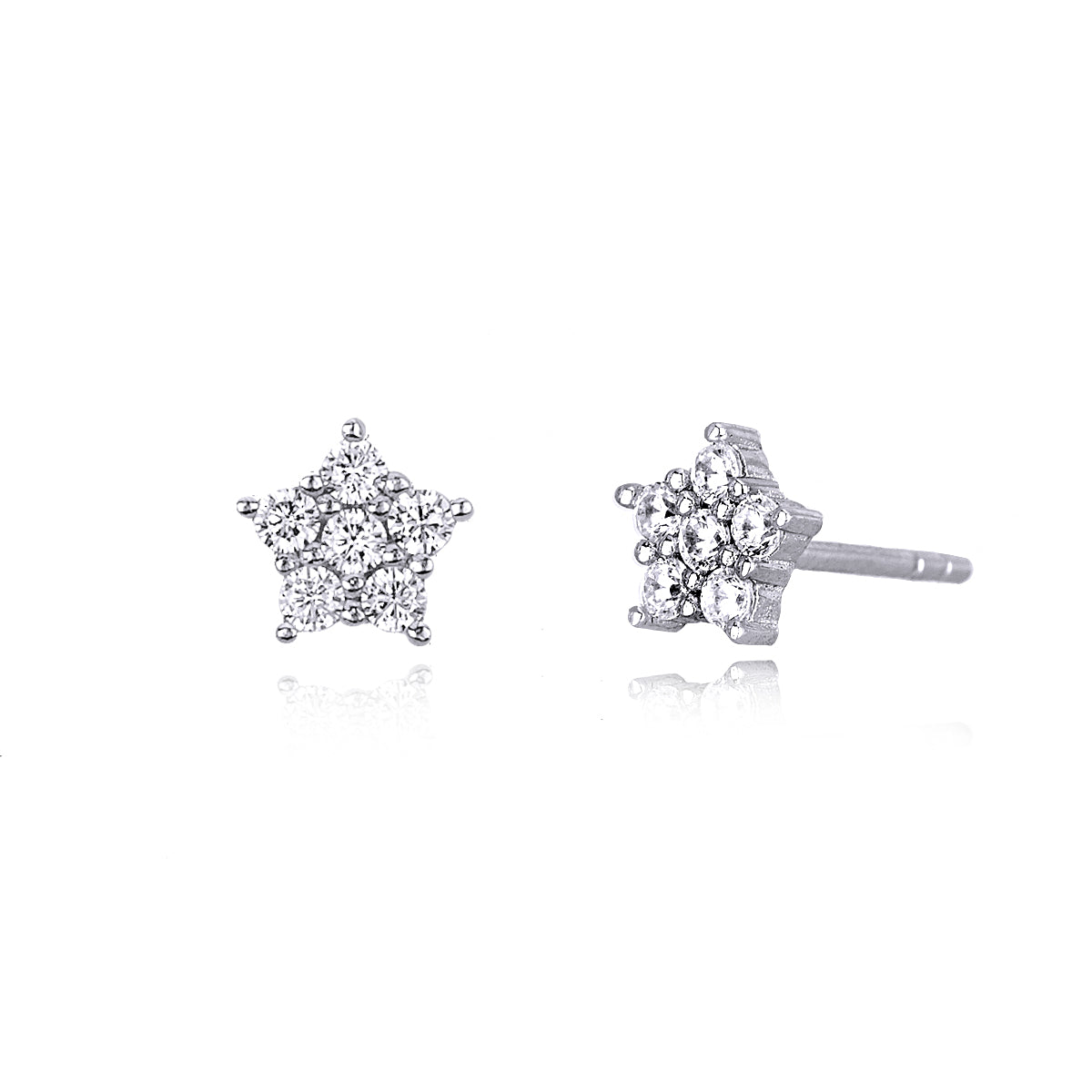 Orecchini donna Mabina in Argento 925 e Zirconi