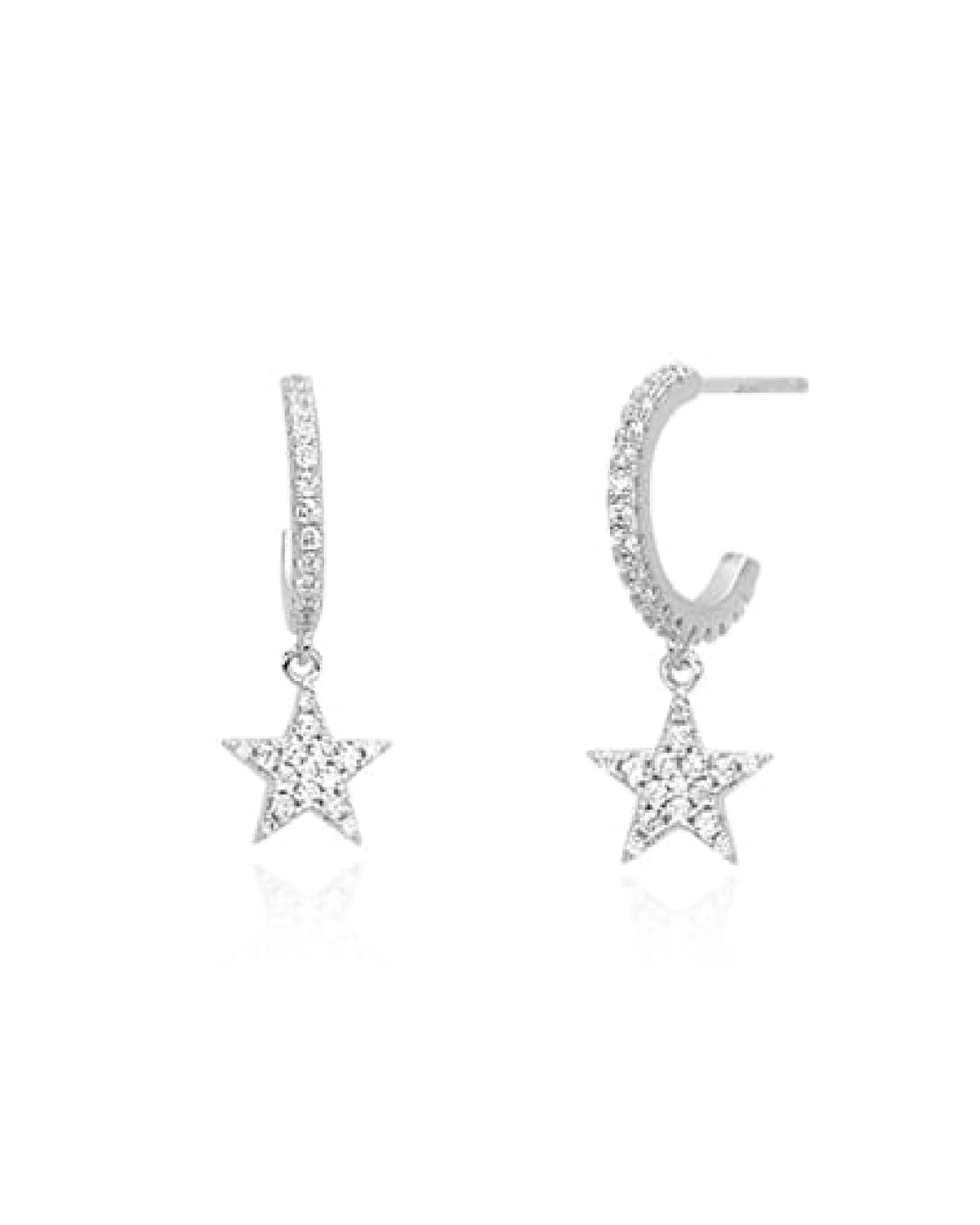 Orecchini Donna Mabina Cerchio con Stelle