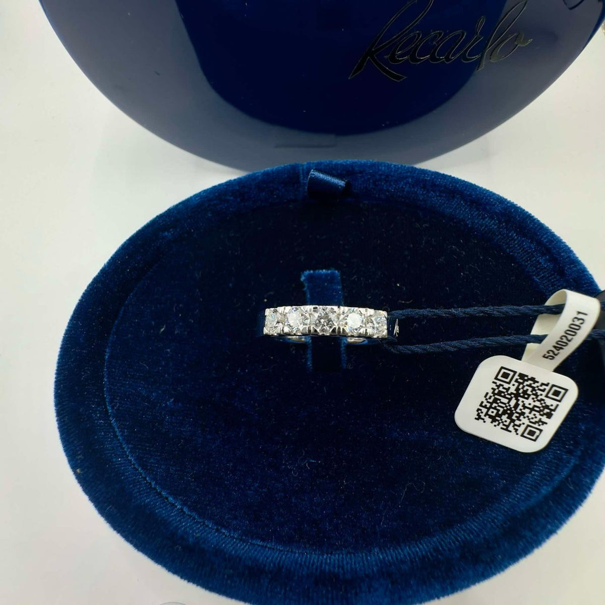 Anello Recarlo Veretta Maria Teresa con Diamanti Ct. 0.63