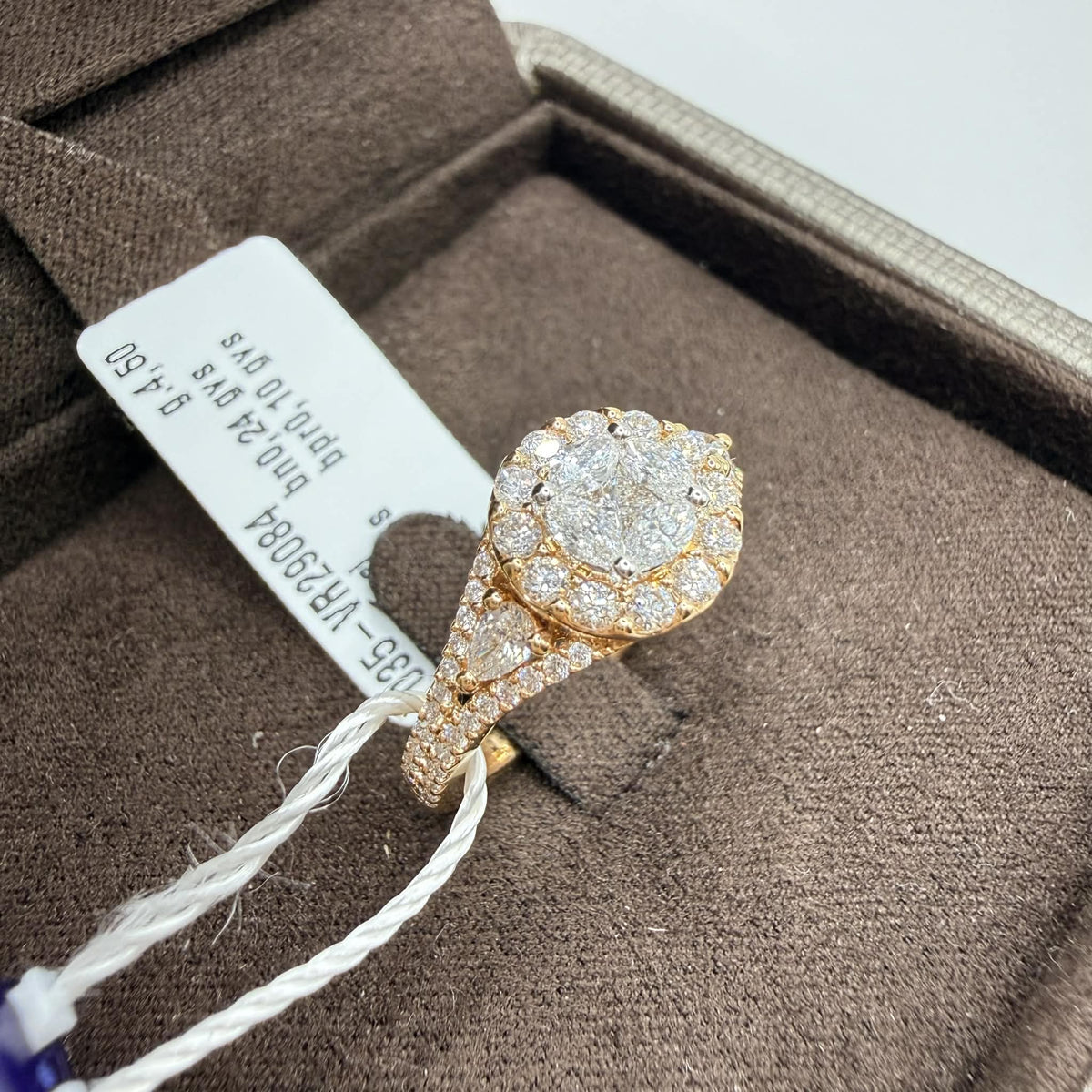 Anello Donna Crivelli in Oro 18KT Rosè e Diamanti ct. 1,04