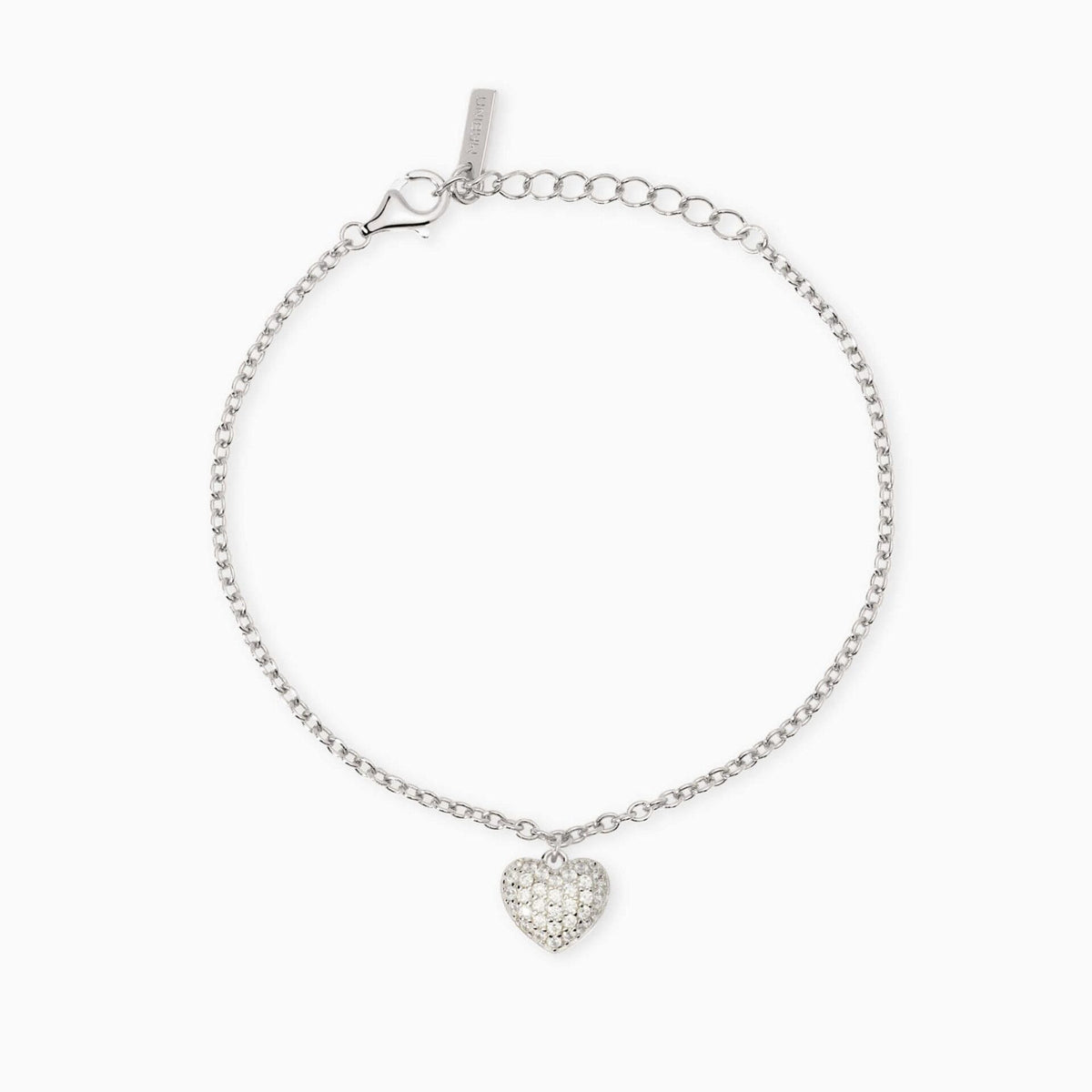 Bracciale Donna Mabina con Cuore in Argento con Zirconi