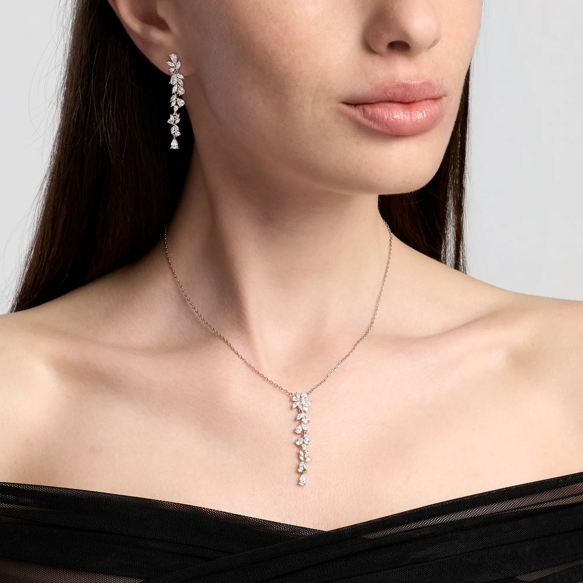 Collana Donna Mabina Dolce Vita in Argento e Zirconi