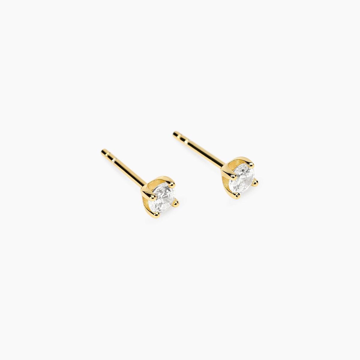 Orecchini Punto Luce Donna Mabina in Argento e Bronzo Dorato