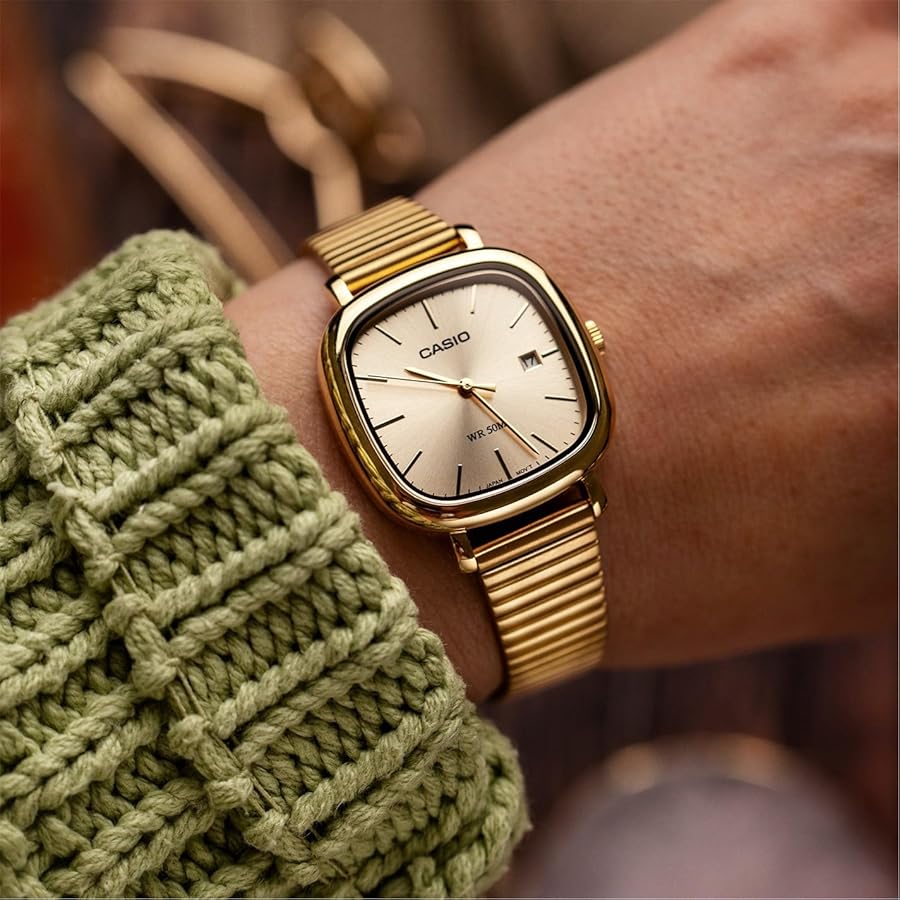 Orologio Unisex Casio Vintage in Acciaio Dorato