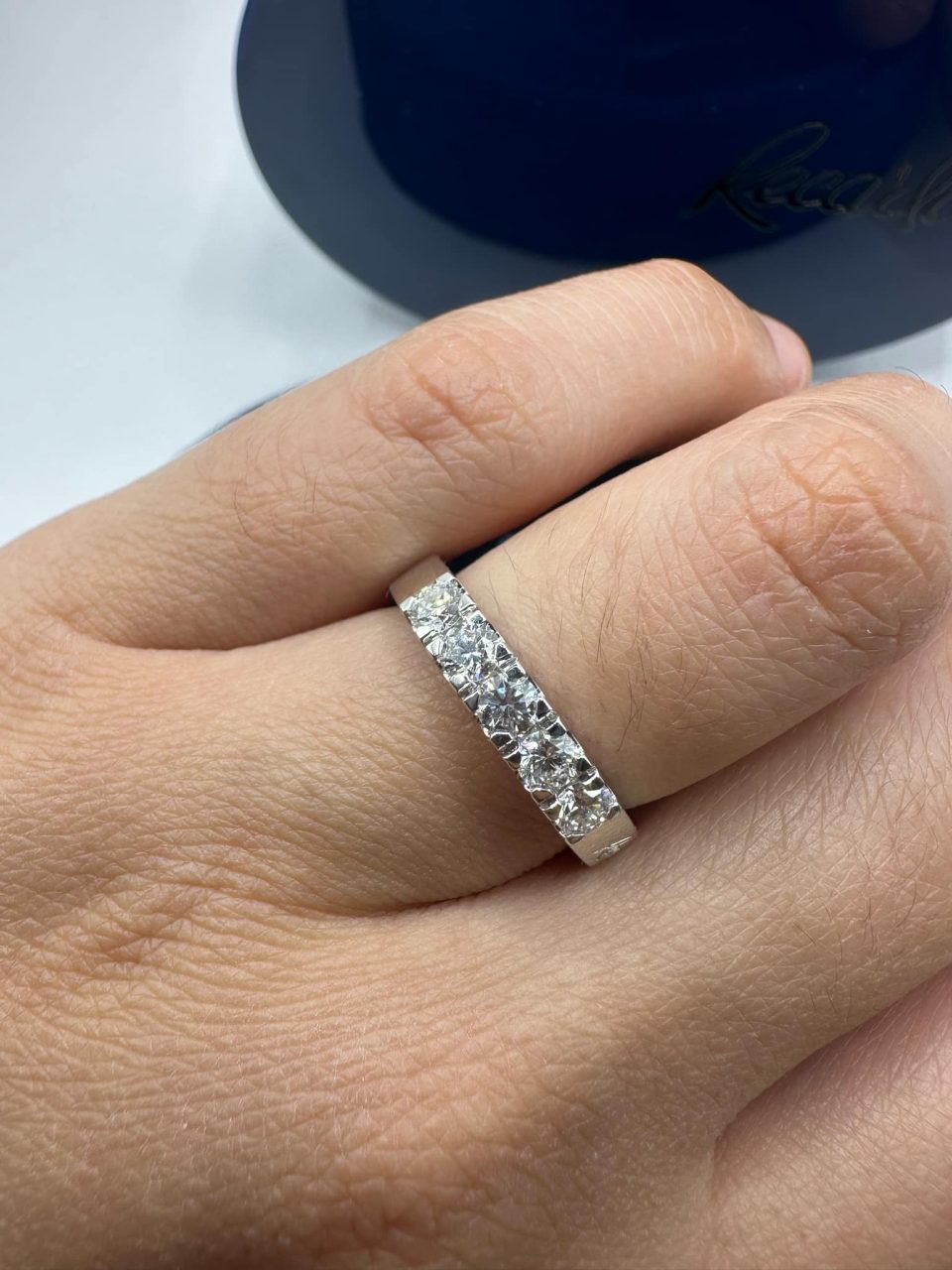 Anello Recarlo Veretta Maria Teresa con Diamanti Ct. 0.63