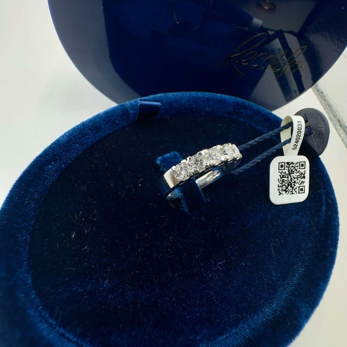 Anello Recarlo Veretta Maria Teresa con Diamanti Ct. 0.63
