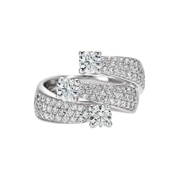 Anello Recarlo Trilogy Eternity con Diamanti Ct 1,66