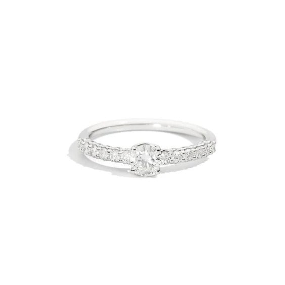 Anello Solitario Recarlo Anniversary con Diamanti Ct. 0.40