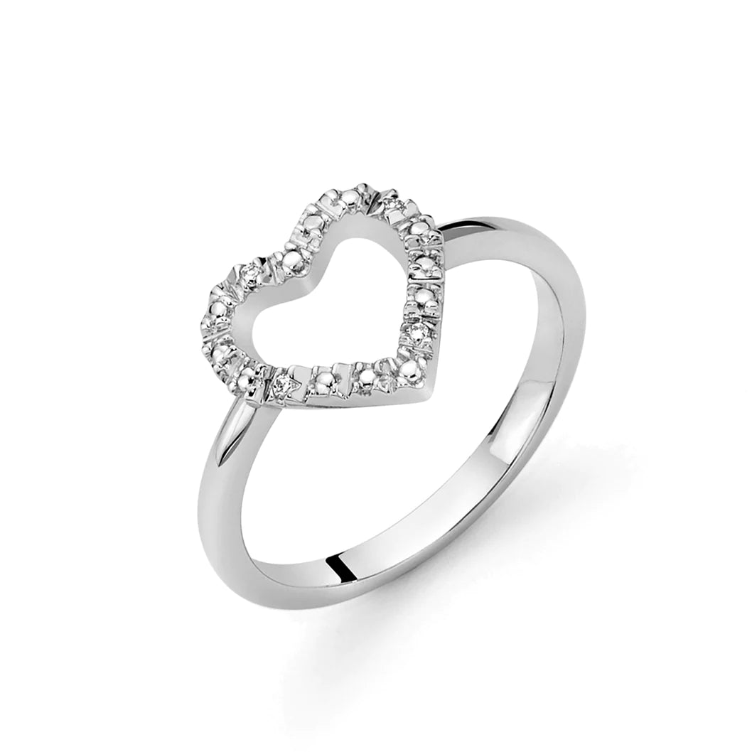 Anello Donna Miluna in Argento e Diamanti - Diamantissima