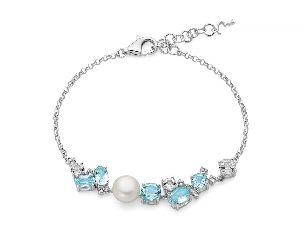 Bracciale Donna Miluna Celestia in Argento e Perle