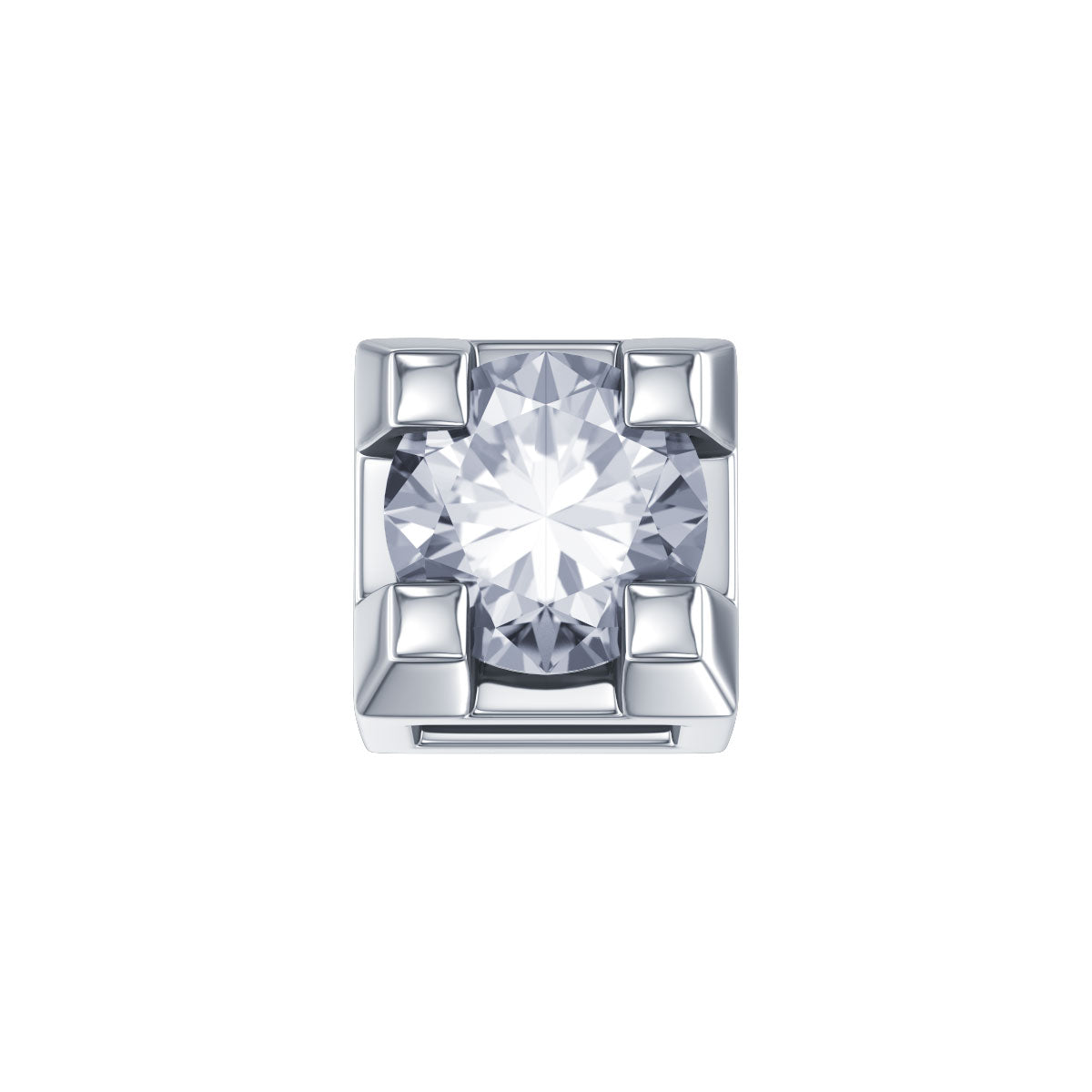 Elements - Griffe Oro 18KT 18KT con Diamante Bianco CT 0,02