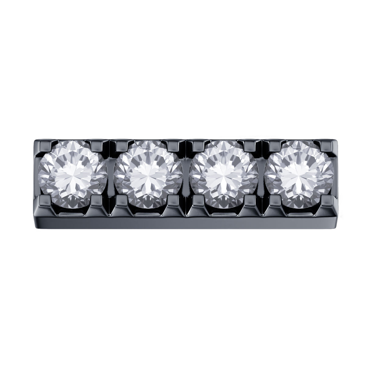 Elements – Lucciole in Oro 18KT Brunito e Diamante Ct 0.04