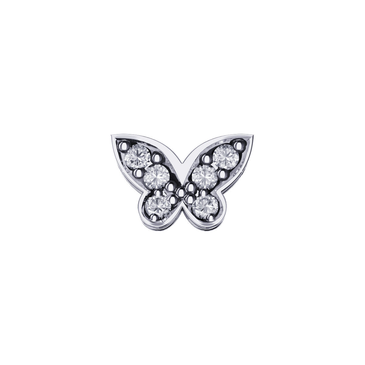 Elements - Farfalla in Oro 18KT 18KT e Diamanti